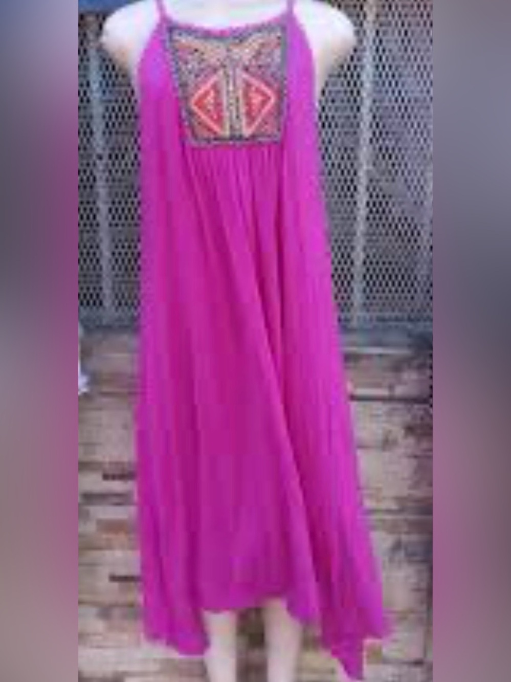 INC International Concepts Fuchsia Flowy Maxi Skirt
